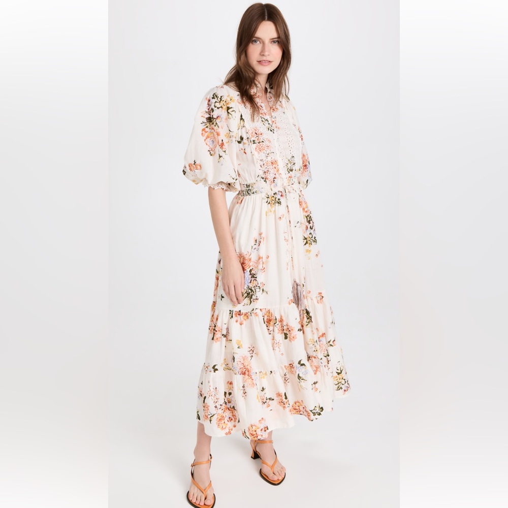 ISO byTimo Cotton Slub Midi dress